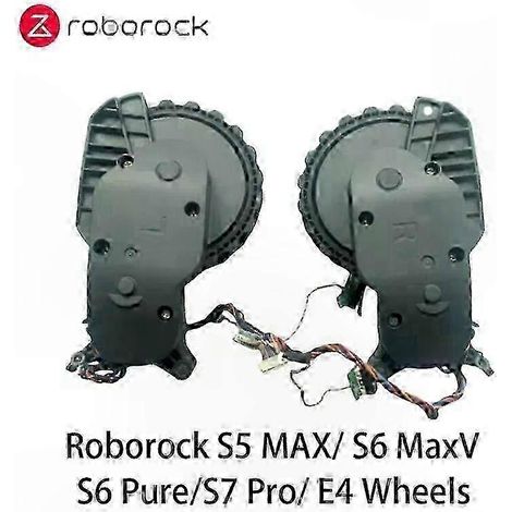 Roues de rechange - jeu de roues à déplacement latéral compatible avec les aspirateurs robots S5 MAX, S6 MaxV, S6 Pure, S7 Pro et E4. (1/3)