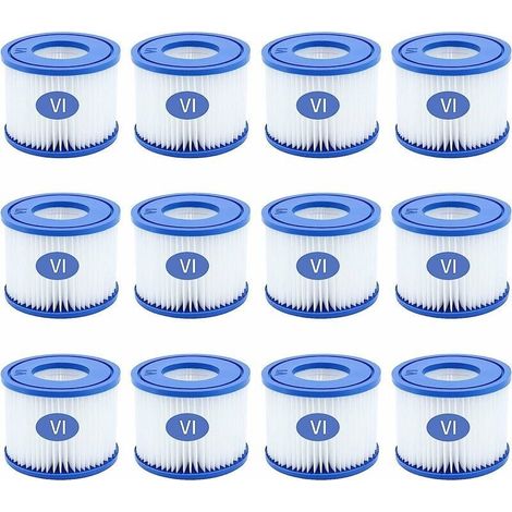 8 Pack Type VI Pool Filter Cartridges for Bestway Size 6-58323 (1/5)