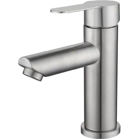 Robinet De Salle De Bain - Alimentation Eau Chaude Et Froide - Flexible 60 Cm - Pour Lavabo Salle De Bain - 1 Pièce
