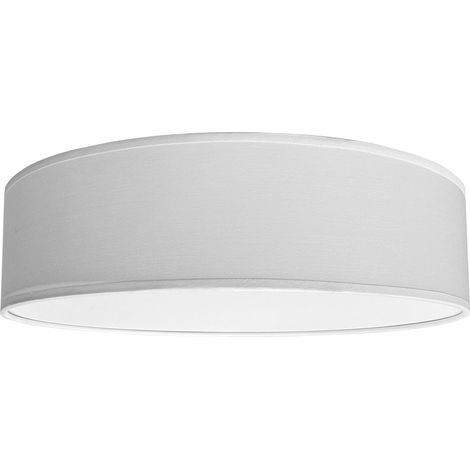 Plafonnier avec abat-jour pour ampoules, blanc, rond, Ø 40 cm, 3 x E14, 10 W, ALTO Light Prestige (1/5)
