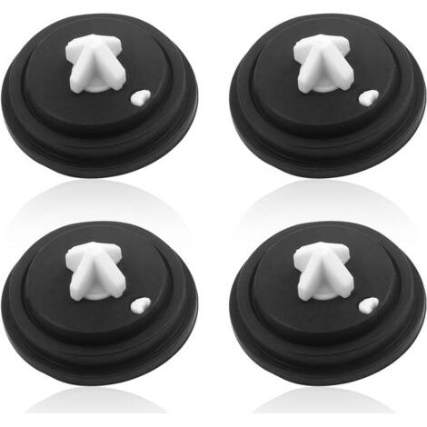 royaluxe-4pcs Rondelles de Diaphragme de Soupape, Membranes pour Robinet Flotteur, Valves à Flotteur Membrane, Joint Chasse pour L'entretien de La Chasse D'eau Citernes des Toilettes