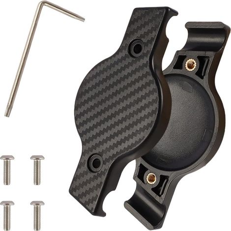 Localizzatore GPS per bicicletta - GPS per bicicletta - Tracciamento e localizzazione della bicicletta - Sistema di localizzazione per bicicletta - Trova bici - Supporto AirTag per bicicletta (1/5)