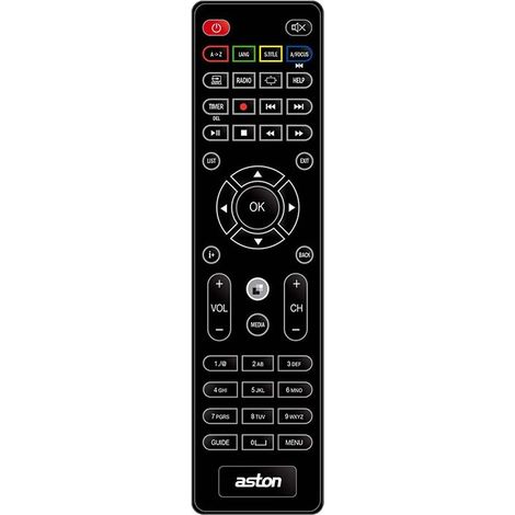 ASTON Télécommande de remplacement Compatible avec modèle MEOSAT / MAYA / SIMBA