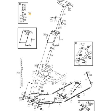 Sfera del volante - Ggp - 1134-3769-01