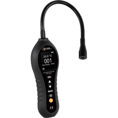 PCE Instruments PCE-HAD 5 Kältemittel-Messgerät 0 - 1000 ppm mit Temperaturmessfunktion kalibriert W