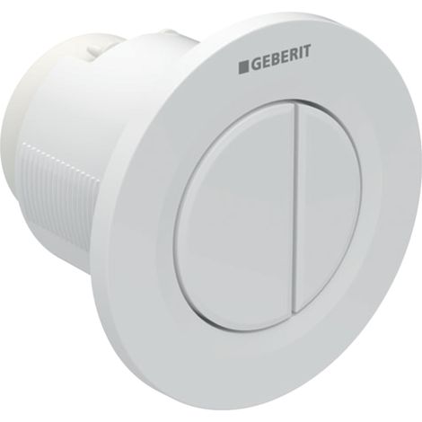 GEBERIT 116.043.11.1 SIGMA 01 Pulsador Doble Descarga Blanco Alpino - ref: 116.043.11.1
