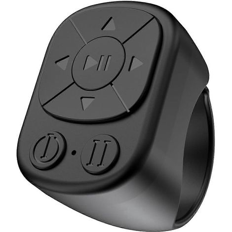 Télécommande à anneau roulant pour TikTok, tourne-page Bluetooth pour smartphone, carte de déclenchement pour appareil photo V`CJY
