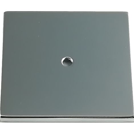 Ricambi scopino bagno - ricambio coperchio quadrato scopino bagno - wc ottone cromato - ricambi accessori bagno