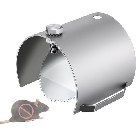 Grille Anti-Rats en Acier Inoxydable, Robuste, pour égouts, Anti-Retour, Compatible avec Les canalisations universelles (95-110 mm, 4 Pouces)