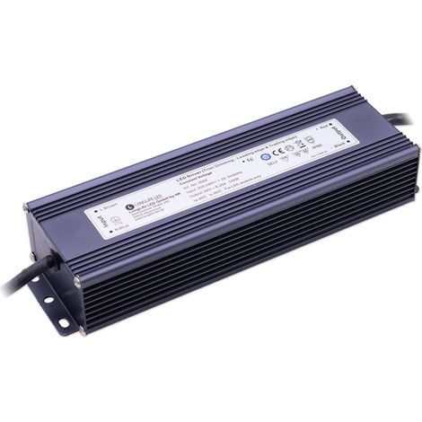 LED Netzteil 150W 24V 6.25A IP66 dimmbar TRIAC LongLife LED KVF-24150-TDH Schaltnetzteil CV (1/4)