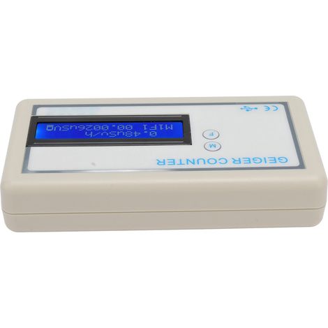 Compteur Geiger, détecteur de radiations nucléaires portable, précis et sensible, avec écran LCD, pour marbre, carrelage et bijoux, 3,7 V (1/5)