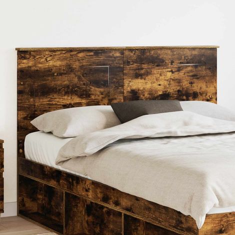 Cabecero Roble Ahumado 100 cm Madera de ingeniería