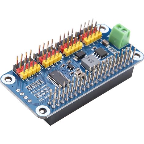 Steueraktuator-Treiberplatine mit 16 Kanälen und 2-Bit-Auflösung für Raspberry Pi (1/5)