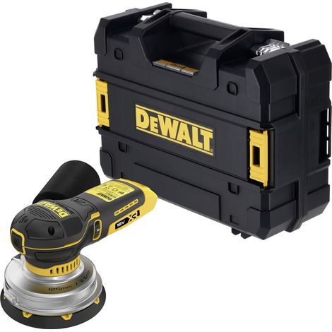 Dewalt – Ponceuse excentrique 18V DCW211NTXJ – Vitesse réglable 8000-12000 tr/min – Plateau 125 mm – Pour ponçage bois et surfaces composites