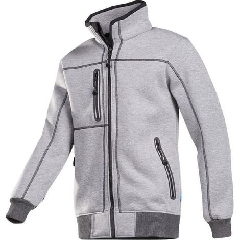 Veste de travail hiver Sherwood avec doublure polaire - Gris Taille XL - Sioen