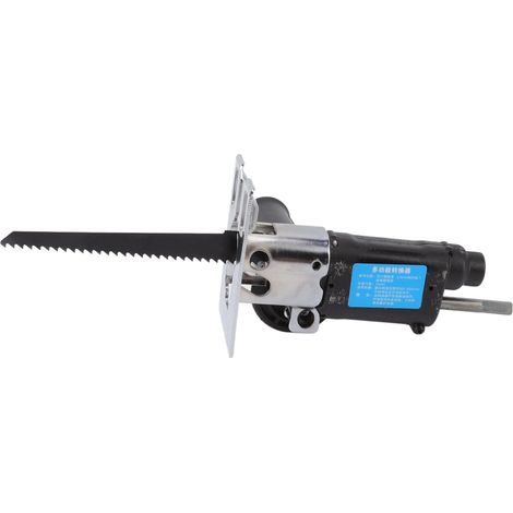Scie alternative électrique portable avec bouton de verrouillage pour la coupe du bois (1/5)