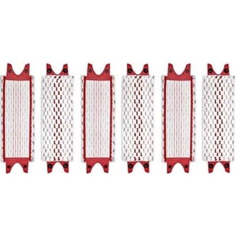 Lot de 6 serpillières de rechange en microfibre pour serpillère Vileda Ultramax (1/5)