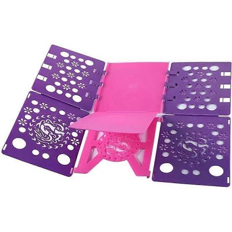 Clothes Folding Board Adults Child Clothing Folder Bender Plastic Practical Detacha All Size Quick Fold the Clothes T 1 (1/5)