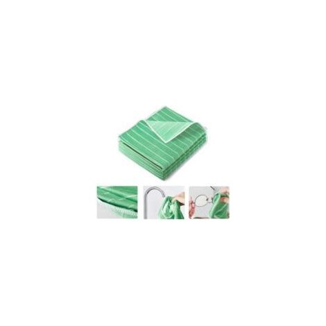 4 Chiffon Bambou Microfibre pour Vitres Miroirs Carreaux Carrosserie Microfibre Bambou Vitre Ménage Salle de Bain - Crezuo (1/4)