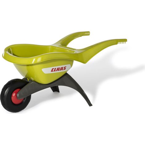 Rolly Toys Claas Kinderschubkarre (Kunststoffschüssel, Kunststoffgriffe)