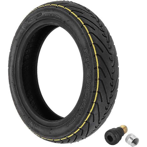 Pneu tubeless 10 pouces pour trottinette électrique Max G30, dimensions 60/70-6.5, pièces de rechange pour pneus avant et arrière (1/4)