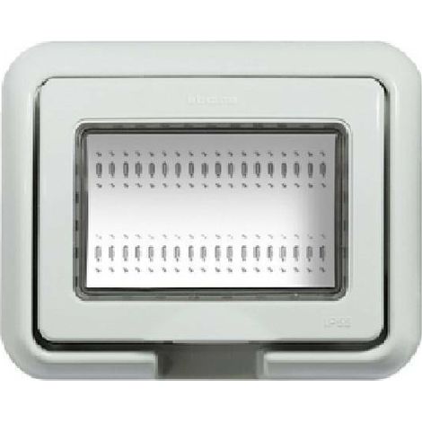 Bticino Idrobox Placa IP55 3 Módulos 24603