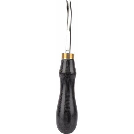 Leather Tool DIY Leathercraft Leather Edging Tool Leather Edge Tool Leather Chamfering Cutter Tool (Black 4MM) (1/5)
