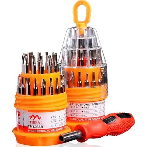Coffret de tournevis, pour bricolage, atelier et entretien (1/5)