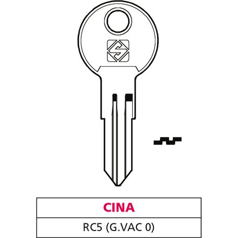 Silca chiave asc rc5 (g. vac 0) cina (20 pezzi) - Silca