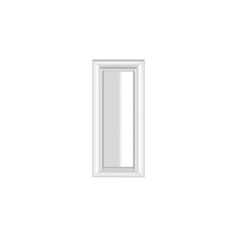 Gessi Eleganza miroir mural, en structure, 420 x 900mm, 46593520
