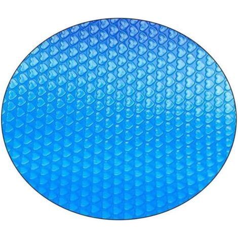 Luftpolsterabdeckung – Runde Solar-Poolabdeckung Solar-Schwimmbad-Schutzabdeckung für den Außenbereich, Gartenteichheizung Wärmedämmfolie für Schwimmbad Ø120cm (1/5)