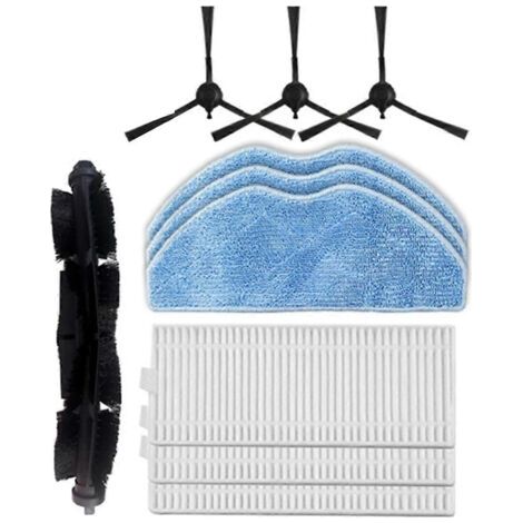 BARKBUSTERS Accessoires pour X-Plorer Série 75S RR8577WH, RR8567WH, 75 S+ RR8587WH : brosse, filtre HEPA, chiffon de nettoyage P