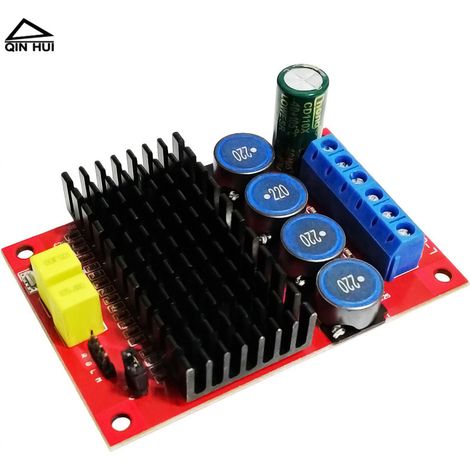 Carte d'amplificateur de haut-parleur pour générateur de charbon électrique DIY haute fidélité avec amplificateur audio double canal 250W et module de lecture (1/4)