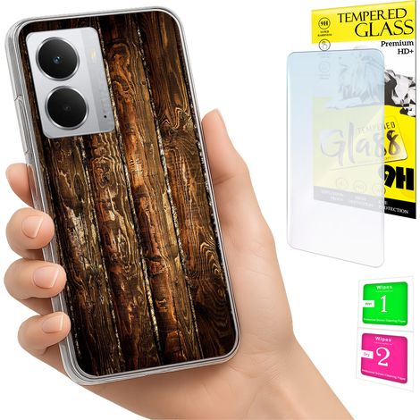 Schutzhülle für Realme 14 5G / 14T 5G: Fotoschutzhülle mit Rückseite und 9H-Glas (1/5)
