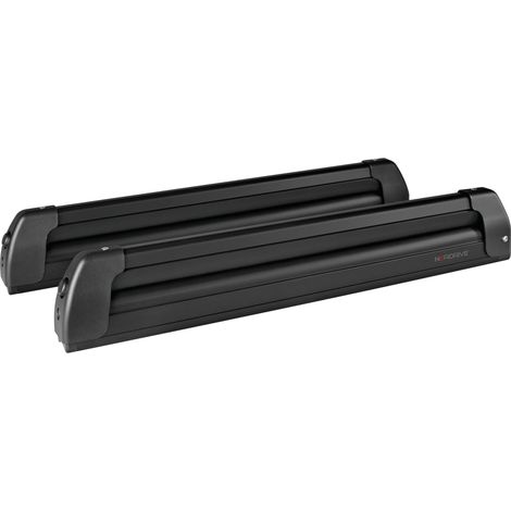 Pro-Slider EVO Aluminium PS-60, portasci per barre da tetto - Nero (1/5)