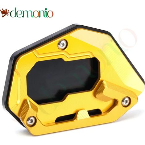 (SANS LOGO Or) Compatible avec BMW F750 GS F 750 GS f 750gs F750GS. Support de béquille latérale en aluminium pour moto, extension de béquille latérale, maxpower (1/4)