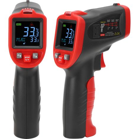 Thermomètre infrarouge industriel portable WT323B, testeur électronique de température de -50°C à 850°C, pistolet thermique numérique (1/5)
