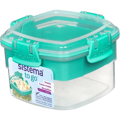 Sistema Caja hermética verde menta 400 ml (1/5)