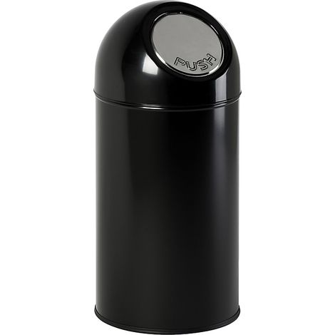 FRANKEL kaiserkraft, Poubelle à poussoir, acier, capacité 40 l (1/4)