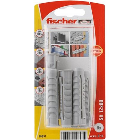 Fischer Blister 6 Tacos SX 12X60