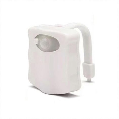 Mini-Infrarot-LED-Nachtlicht mit Bewegungsmelder für Toilette, 16 Farben, für Badezimmer. (1/5)