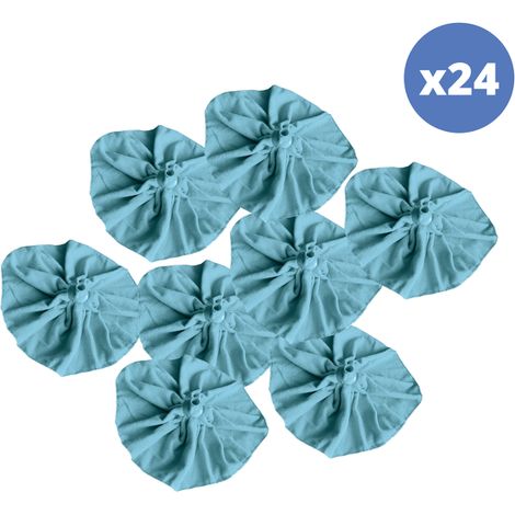 Pack de 24 flecos de fregona de microfibra MSV