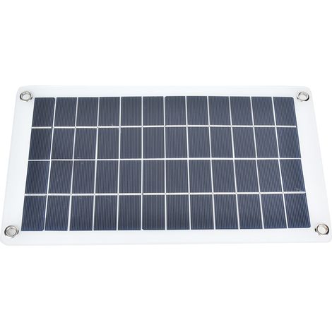 Chargeur solaire portable 7,5 W 12 V en silicium monocristallin pour l'extérieur (1/5)