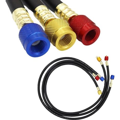 Tuyaux de charge R410A pour systèmes réfrigération, avec une (1/5)
