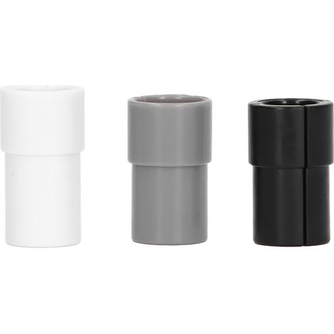 Lot de 3 adaptateurs pour stylos Sharpie compatibles Cricut (Explore Air, Air 2, Air 3, Maker) - Noir, Blanc, Gris (1/5)
