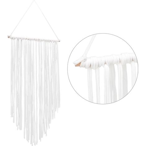 Décoration murale range-pinces à cheveux, support de rangement et présentation, blanc (pointes fines) (1/5)