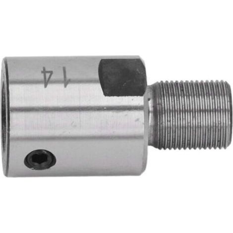 Adaptateur de Mandrin M14 en Acier Inoxydable, Grande Précision pour Travail du Bois (1/4)