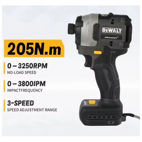DEWALT DCF85M Visseuse à chocs sans fil sans balais 205Nm 3250tr/min, corps seul (1/3)