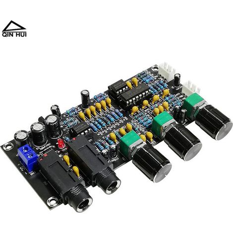 Hochwertiges Karaoke-Hallboard in HiFi-Audiophilenqualität, Karaoke-Mikrofonverstärkermodul, einzelnes 12-24-V-Gleichstromnetzteil (1/4)