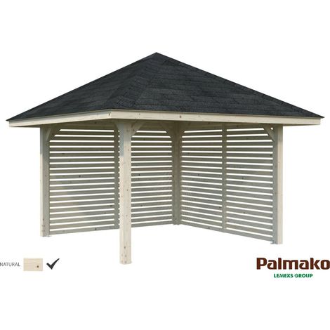 Abri de jardin en bois Bianca 8,3 m2 Set 102 Naturel (1/5)